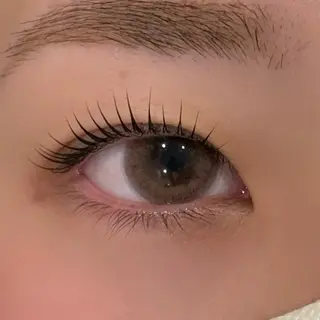 マツエク・マツパ 高持続パーマ× 骨格分析眉毛mikiのマツエク・マツパデザイン