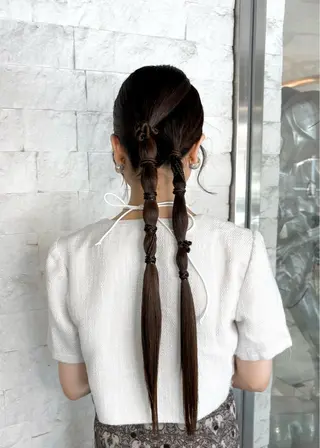 ロング セット/着付け/上野 /カラー/🦋シオリのヘアスタイル