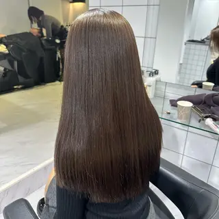 ロング カラー ヘアアレンジ 透明感ラベンダー💗 SHOのヘアスタイル