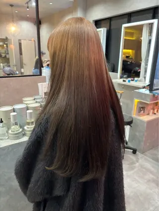 ロング つちくら あみのヘアスタイル