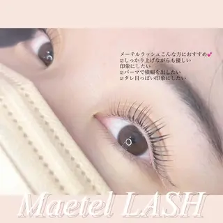 マツエク・マツパ 椿 優奈のマツエク・マツパデザイン