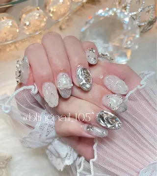 ネイル 23時まで❤︎韓国、 ワンホンネイルのネイルデザイン