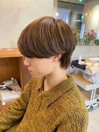 カラー メンズ NIKO/名古屋/ 伏見/花屋併設のヘアスタイル