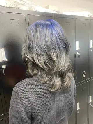 ロング カラー🌈/カット /栄/misa👻のヘアスタイル