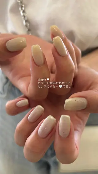 ネイル une／YUKINA 🫧大人nuanceのネイルデザイン