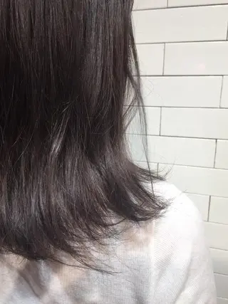 ミディアム カラー トップスタイリスト 👑田添幹宜のヘアスタイル