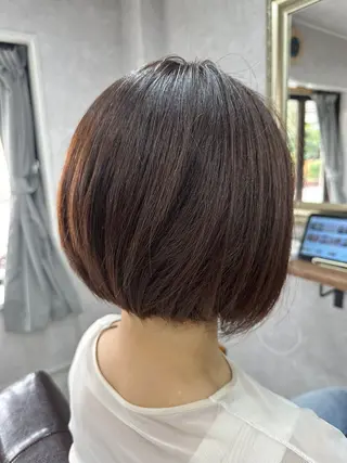 ショート カラー 髪質改善サロン Lien深井店のヘアスタイル