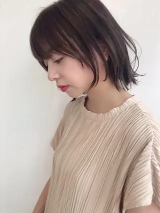 ミディアム 鎌倉 彩のヘアスタイル