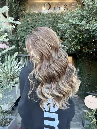 カラー Dimo＆所属・レイヤーカット /ダイスケのヘアスタイル