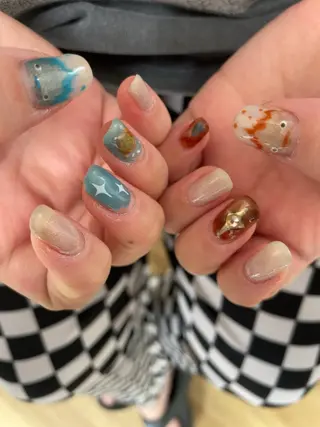 ネイル 辻 ひまりのネイルデザイン