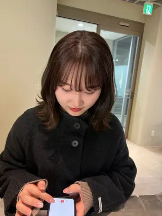 ミディアム rika 🪄透明感/艶髪のヘアスタイル