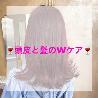 ミディアム ヘアアレンジ 🥀暖色韓国ヘア💕 保科侑花のヘアスタイル