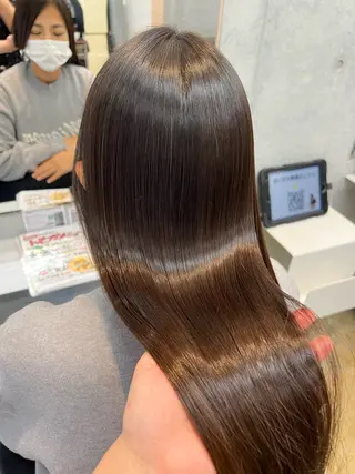 ロング カコ/レイヤーカット ヘアアレンジのヘアスタイル