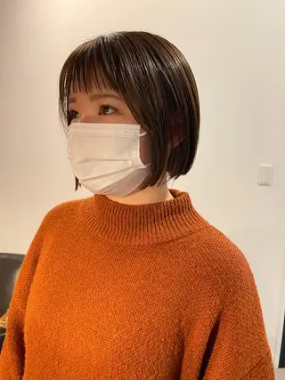 ショート silo所属・silo MOKA 顔周りカット🦦のヘアスタイル