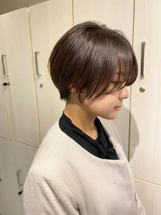 ショート カラー ハイトーン×似合わせ 🌱中川慎之介のヘアスタイル