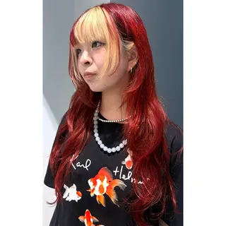 カラー Kurumi Nakayamaのヘアスタイル