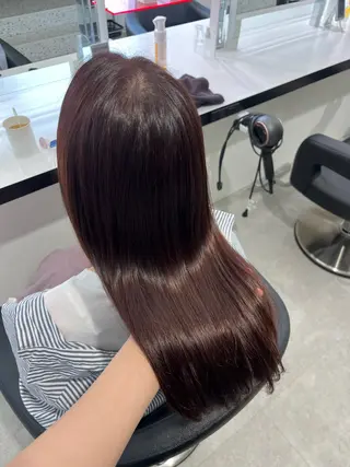 ロング カラー みう/仙台/暖色/ 艶髪/顔周りカット/のヘアスタイル