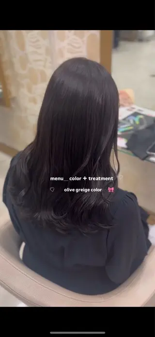 セミロング 🎀さ こﾁ🎀のヘアスタイル