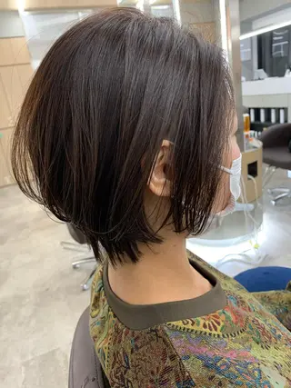 ショート カラー Silk-lei【銀座店】所属・銀座/美髪縮毛矯正 /髪質改善/山本翔華のヘアスタイル