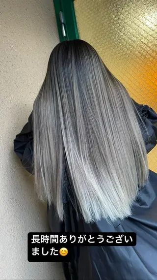 ロング 田中 聖也のヘアスタイル