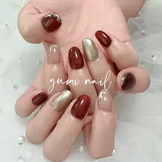 ネイル 𝐲𝐮𝐦𝐢🎀 長さ出しデザイン専門のネイルデザイン