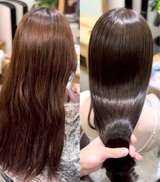 パーマ LONESS 表参道所属・桃崎 晏地のヘアスタイル