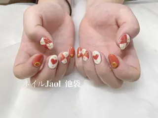 ミディアム nail jaol池袋店所属・ネイルJaol 池袋のネイルデザイン