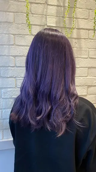 セミロング カラー ヘアアレンジ 🌟小出　倫花🌟 艶カラー／カットのヘアスタイル