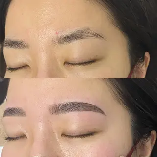 アイブロウ 小笠原🩰 垢抜け眉/束感まつげのマツエク・マツパデザイン