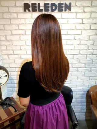 カラー 村上 真依子のヘアスタイル