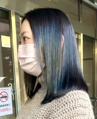 ミディアム カラー Realme  京都四条烏丸ドゥエby  yk所属・脱・パサつき髪 /髪質改善　小塚耀介のヘアスタイル