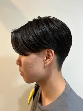 ショート メンズ 札幌パーマ 髪質改善/後藤海音のヘアスタイル