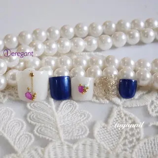 ネイル ネイルサロン・ネイルスクール　たゆnail所属・ネイルサロン 【たゆnail】のネイルデザイン