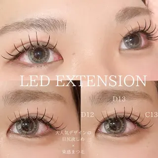 マツエク・マツパ 西口 ジョアアンジェ京橋店のマツエク・マツパデザイン