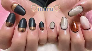 ネイル まるみ ♡のネイルデザイン