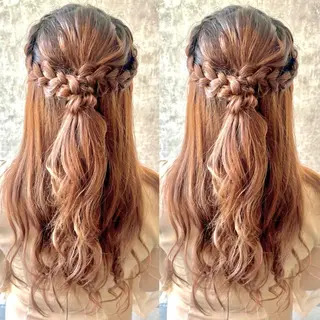 ロング ヘアアレンジ ヘアメ🎀推しカラー 🥣横浜/しほ🧸のその他イメージ