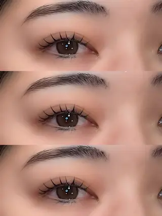 マツエク・マツパ 🫧飛山琉桜/二条 ネイルアート/束感のマツエク・マツパデザイン