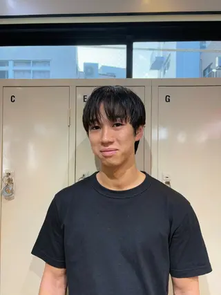 メンズ 高明度ハイトーン× ショート/莉音🧤のヘアスタイル