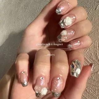 ネイル GRANDE OSU Anna 🧸💛のネイルデザイン