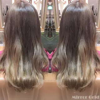 ロング カラー 北條 優輝のヘアスタイル