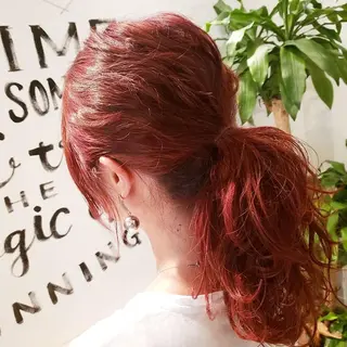 セミロング Luana 矢場町のヘアスタイル