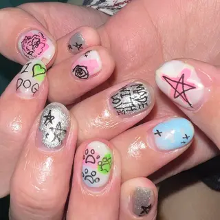 ネイル chobits 🐾yuukaのネイルデザイン