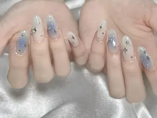 ネイル By moonネイル 🌷ワンホン/韓国風のネイルデザイン