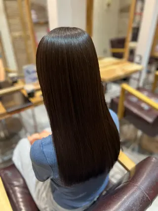 セミロング 前井 正人のヘアスタイル