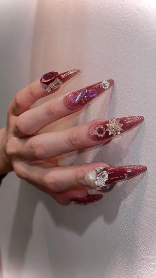 ネイル Spiky とうげ ふうかのネイルデザイン