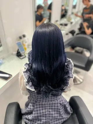 セミロング ハイトーン/デザイン 🦴ෆ‪maiෆ🦴のヘアスタイル