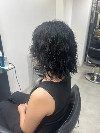 パーマ メンズ fifth PARK所属・fifth PARK HIN★T★のヘアスタイル