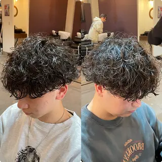 ミディアム 👑曲がる縮毛矯正 /パーマ👑ショウのヘアスタイル