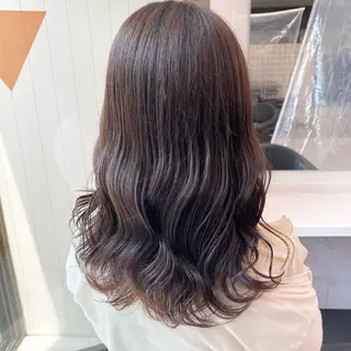 セミロング カラー レイヤー/韓国❣️ 髪質改善/亘紘輝のヘアスタイル