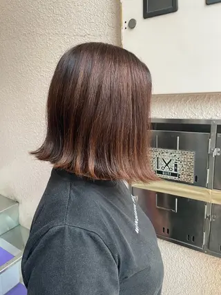 ミディアム 👑派手髪/カット 👑ANRYのヘアスタイル